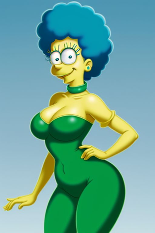 ai_generated marge_simpson tagme the_simpsons