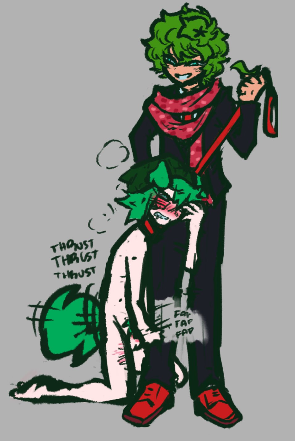 blush, collar, collar and leash, desperation, dog boy, dog ears, dog tail, fapping, j1zzt4zzt1k, jerking off, jerkingoff, k4t4ztik, leash, leash and collar, leg humping, male, male only, masturbation, puppyboy, self harm scars, self upload, shin tsukimi, sou hiyori, sound effects, tailwag, thrusting, your turn to die, yttd