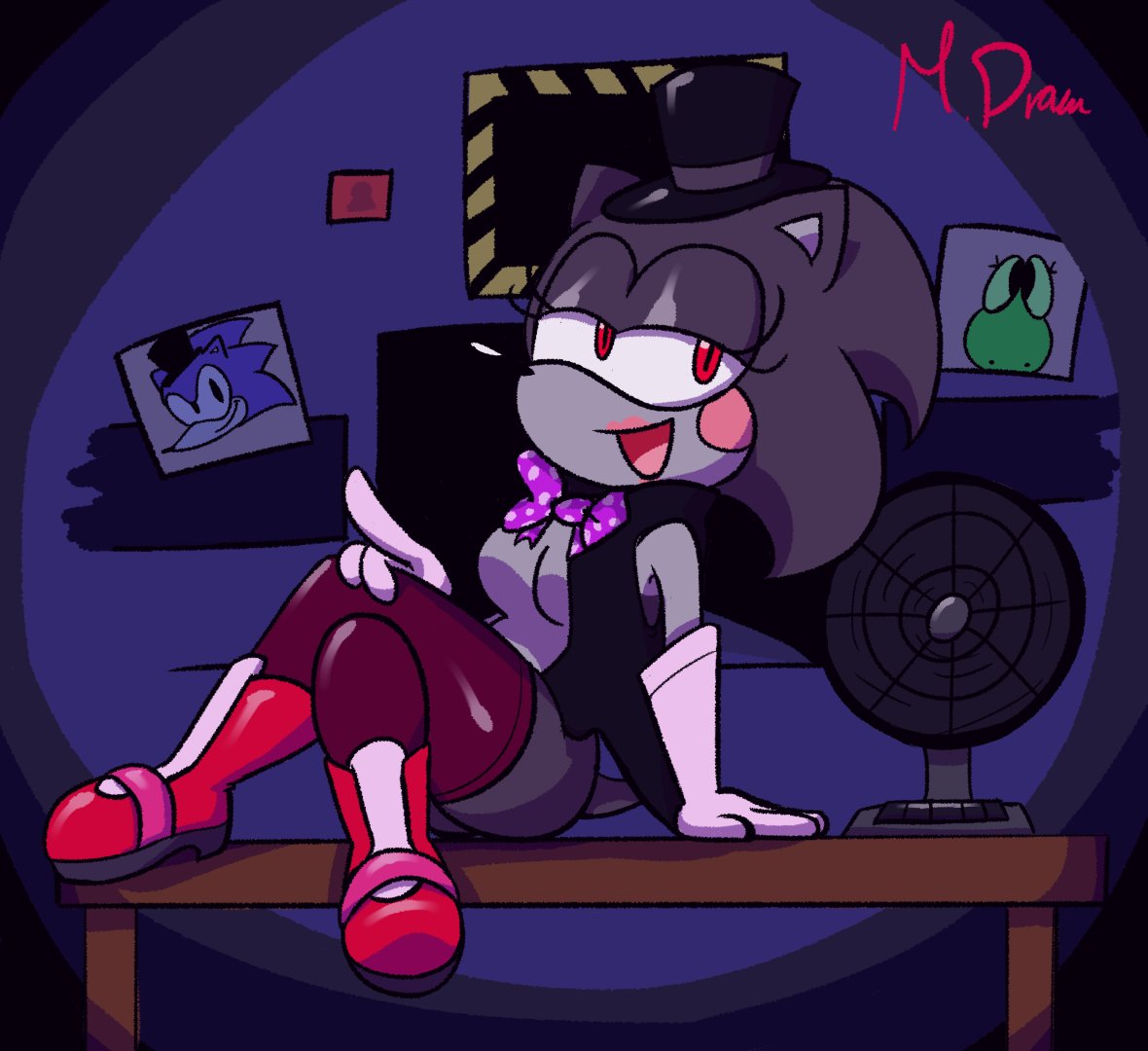 Lefty Sonic (Five Nights At Sonic'S) Rule 34 Image