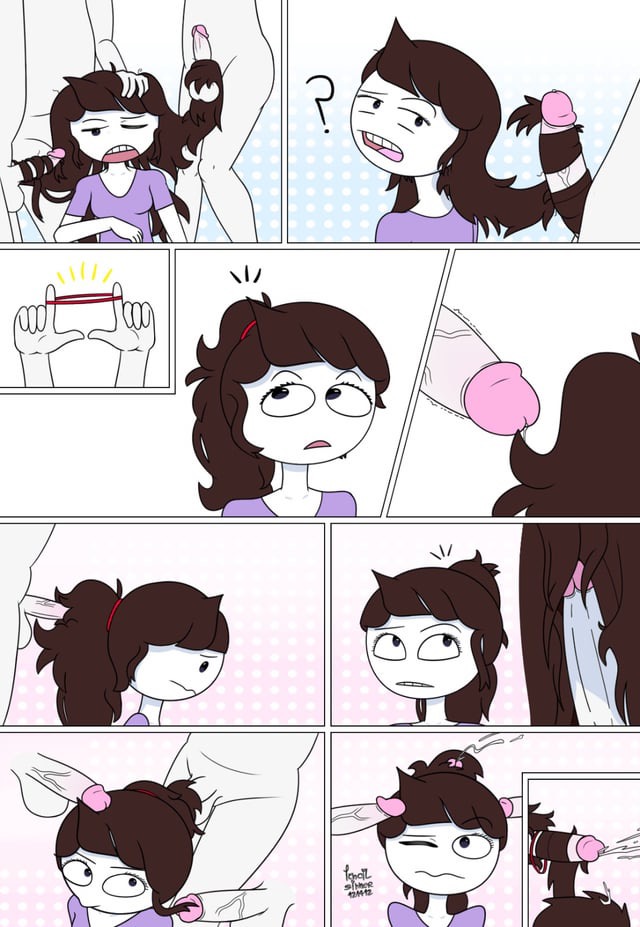 1girls annoyed_expression clothed_female comic groping hair_tie hairjob jaiden_animations molestation multiple_girls pencilsinner121412 penis_in_hair scared touching_hair