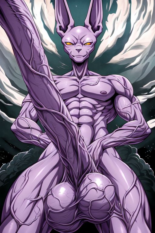 abs ai_generated anthro balls beerus big_balls big_penis blue_penis cat_humanoid cock cocky69 dragon_ball_super erect_penis erection excessive_size god_of_destruction hard_cock hyper_penis long_penis male_only muscles muscular muscular_anthro muscular_male pecs pectorals penis purple_skin space testicles veins veiny veiny_arms veiny_legs veiny_penis veiny_testicles