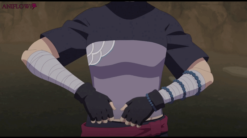 1girls, aniflow, animated, ass, ass focus, bra, breasts, female, hidan, naruto, naruto (series), naruto shippuden, nii yugito, pussy, sexy, sexy body, undressing, yugito ni