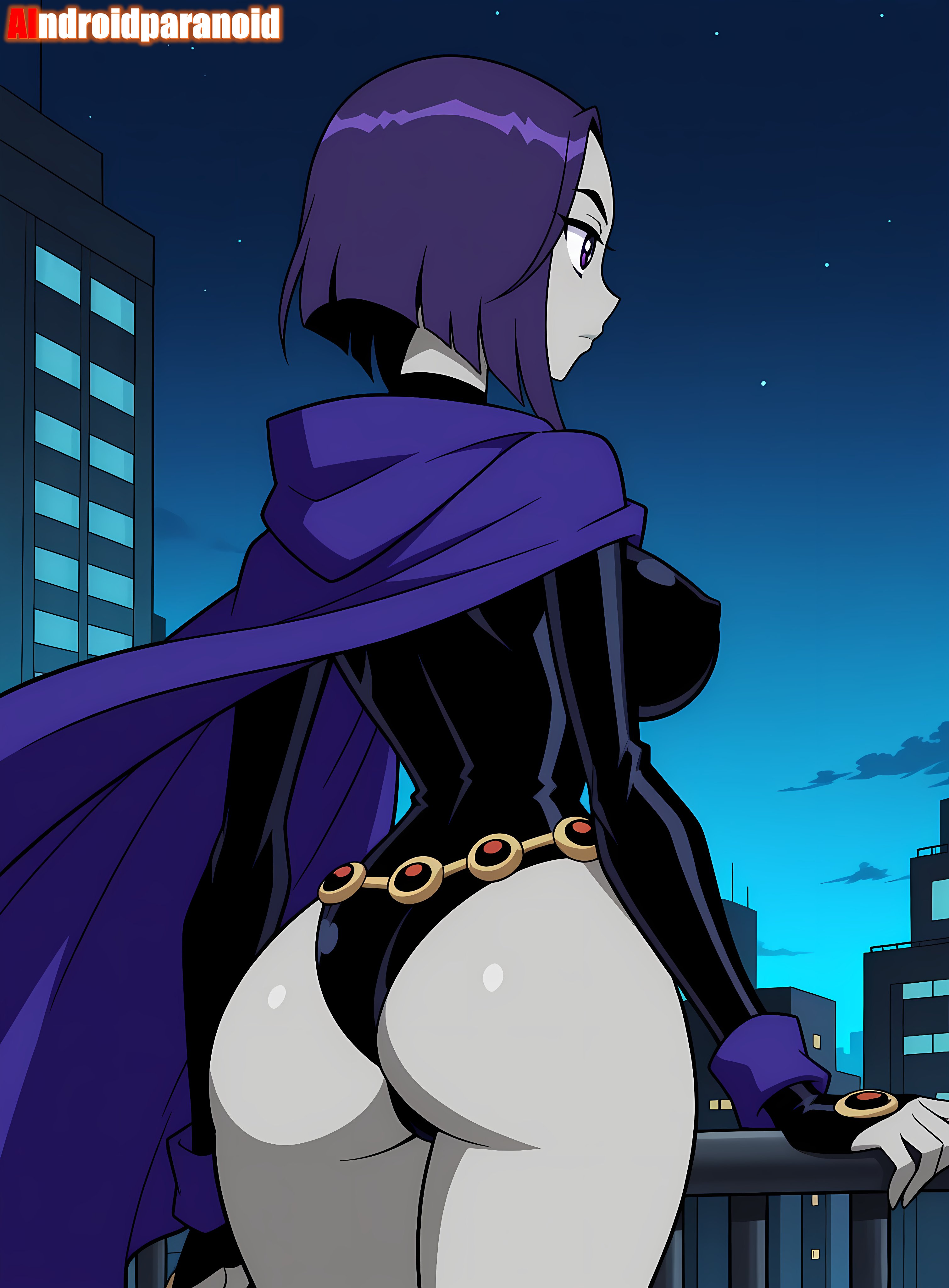 1girls, ai generated, aindroidparanoid, ass, ass focus, big ass, big breasts, big butt, breasts, busty, curvy, cute, dc, dc comics, fat ass, female, female only, from behind, goth girl, hair, hero, hi res, hips, huge ass, huge breasts, human, large ass, large breasts, legs, narrow waist, raven (dc), raven (teen titans), slim waist, superheroine, tagme, teen titans, thick ass, thick thighs, voluptuous, waist, wide hips