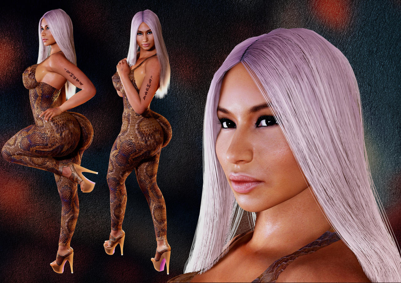 1girls, 3d, ass, big ass, big breasts, big thighs, breasts, brown body, brown skin, brown-skinned female, bubble butt, curvaceous, curvy, curvy figure, dark skin, dark-skinned female, fat ass, female, hips, mature, mature female, nicki minaj, poli5, round ass, slim waist, thick, thick ass, thick hips, thick legs, thick thighs, thighs, voluptuous, waist, wide ass, wide hips