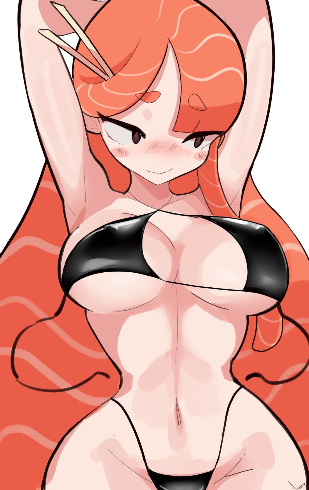 /// 1girls 2d 2d_(artwork) 2d_artwork akisas99 almost_naked almost_nude arm_above_head arm_behind_head arm_up armpit armpit_crease armpit_peek armpits arms_above_head arms_up background baddie bare_armpits bare_arms bare_belly bare_chest bare_hands bare_hips bare_midriff bare_navel bare_shoulders bare_skin bare_thighs belly belly_button bewitching_thighs big_boobs big_breasts bikini bikini_bottom bikini_only bikini_top black_bikini black_bikini_bottom black_bikini_top black_swimsuit black_swimwear blank_background blush_face blush_lines blushing blushing_female blushing_lines breasts brown-eyed_female brown_eyes busty busty_female busty_girl child_bearing_hips cleavage closed_mouth_smile collarbone curvaceous curvaceous_body curvaceous_female curvaceous_figure curvaceous_hips curvy curvy_body curvy_female curvy_figure curvy_hips digital digital_art digital_drawing digital_drawing_(artwork) digital_media digital_media_(artwork) drawing elbows exposed exposed_armpits exposed_arms exposed_belly exposed_chest exposed_hips exposed_midriff exposed_navel exposed_shoulders exposed_skin exposed_thighs eye-level_view eyebrows_visible_through_hair female female_focus female_only fertile fertile_hips fit_female flushed flushed_cheeks flushed_face from_front front_view ginger ginger_hair groin hair_pin hairless_armpits hairpin hairpins halterneck hand_above_head hand_behind_head hand_out_of_frame hand_up hands_above_head hands_out_of_frame hands_up hourglass_figure inframammary_fold inguinal_crease inguinal_ligament large_boobs large_breasts lascivious lean_figure linea_alba long_hair lower_body_out_of_frame midriff monotone_background mostly_nude naked naked_female naked_woman narrow_waist navel nearly_nude nervous nervous_expression nervous_face nervous_female nervous_smile nipple_bulge nude nude_female nudity oc one_color_background orange-haired_female orange_eyebrows orange_hair orange_hair_female original original_art original_artwork original_character original_female_character parted_bangs plain_background portrait posing posing_for_the_viewer posing_naked posing_nude practically_nude presenting_armpit s shaved_armpits shoulders shy shy_expression shy_female shy_girl shy_smile slender_body slender_waist slim_female slim_waist smiley_face smiling smiling_at_viewer solid_color_background solo standing stomach string_bikini swimsuit swimwear top_view underboob upper_body very_long_hair very_long_hair_female voluptuous voluptuous_body voluptuous_female voluptuous_figure voluptuous_woman white_background wide_hips