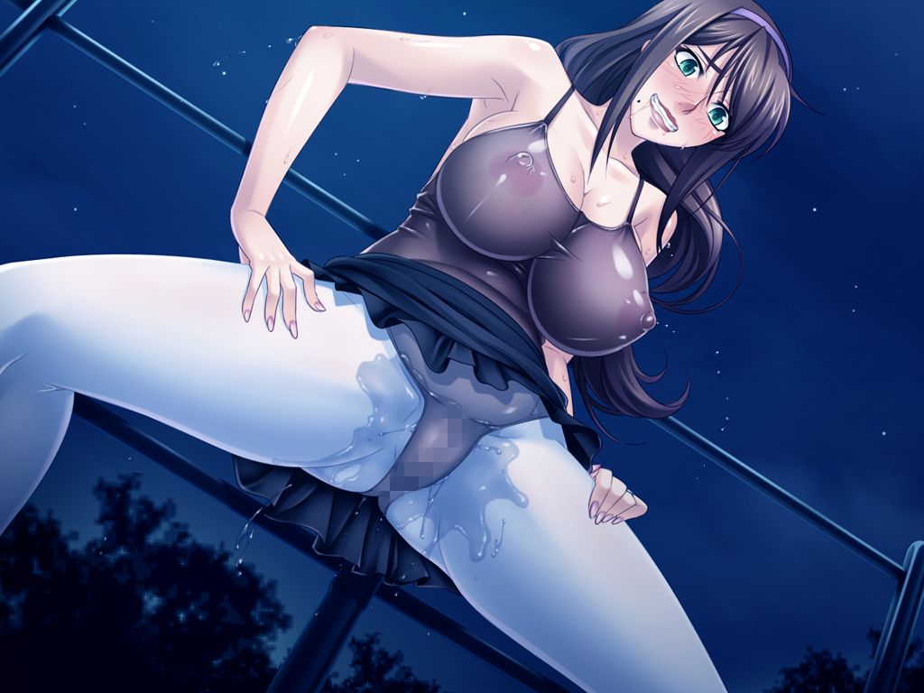 1girls ballerina ballet ballet_dress black_dress breasts censored clothing dress female fucked_silly game_cg kagami_hirotaka large_breasts legwear lilith-soft milf mole mole_under_mouth nagisa_sayoko nagisa_sayoko_(ochiru_hitozuma) night nipples no_bra ochiru_hitozuma pantyhose public pussy_juice see-through sky smile white_legwear white_pantyhose