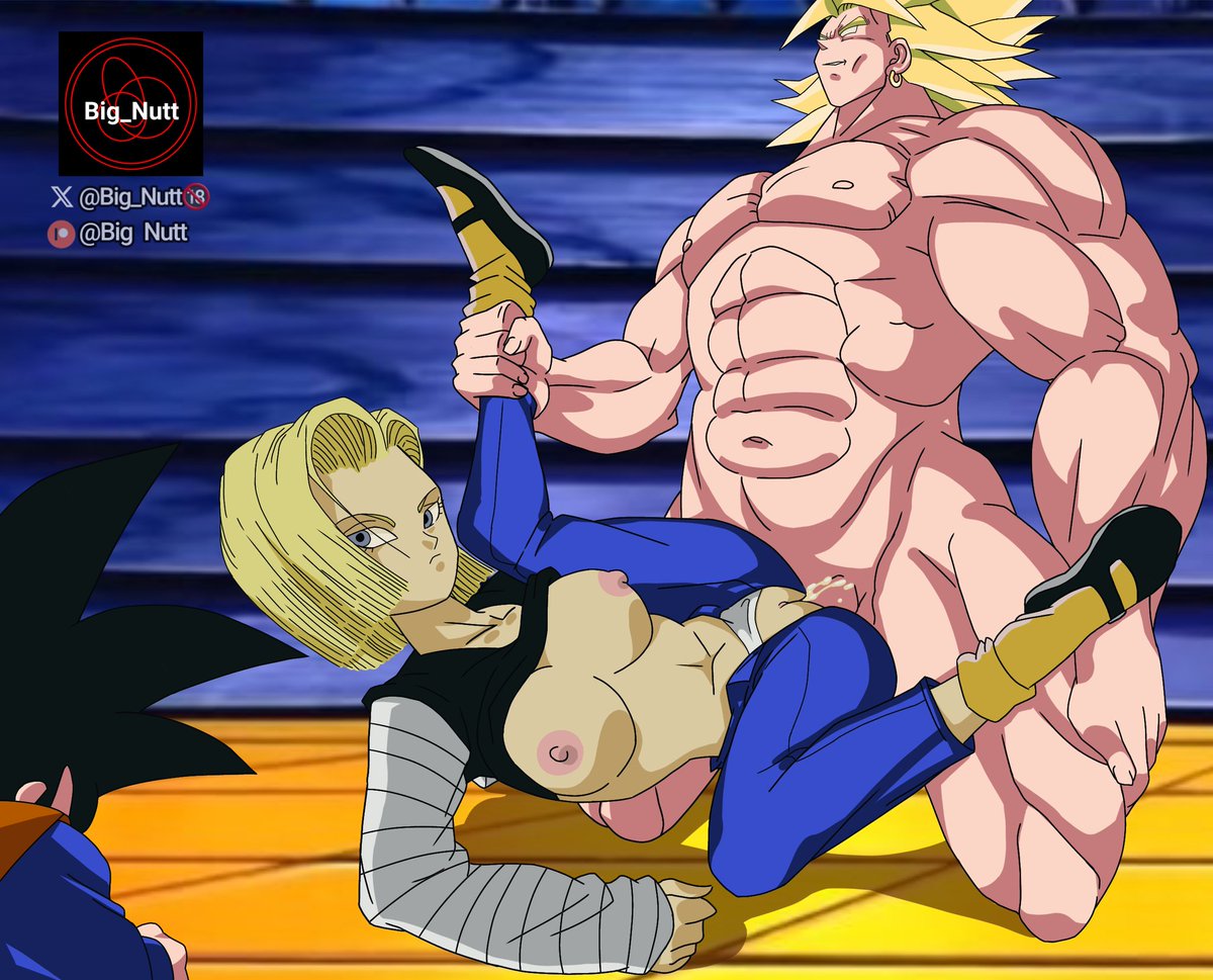 1girls 2boys 2d abs android_18 android_18_(majin_buu_saga) areolae artist_name big_nutt blonde_female blonde_hair blonde_male blue_eyes blue_jeans blue_pants breasts breasts_focus broly broly_(dragon_ball_z)_1993 captured captured_female captured_girl captured_heroine clothed clothed_female completely_nude completely_nude_male creampie cum cum_in_pussy cumming cumshot cyborg cyborg_girl dragon_ball dragon_ball_(series) dragon_ball_z duo duo_focus ejaculation female female_focus female_penetrated heroine jeans legendary_super_saiyan long_hair long_hair_female long_hair_male male male/female male_abs male_penetrating male_penetrating_female maledom manly missionary_position missionary_sex muscles muscular muscular_arms muscular_male nipples nude nude_male panties pants patreon patreon_logo patreon_username penetration penis penis_in_pussy penis_inside penis_inside_pussy saiyan saiyan_boy saiyan_male sex shoulder_length_hair shoulder_length_hair_female shoulder_long_hair shounen_jump shueisha son_goten super_saiyan toei_animation twitter twitter_logo twitter_username vaginal_penetration vaginal_sex villain villain/heroine villain_on_hero villain_on_heroine weekly_shonen_jump weekly_shounen_jump white_panties x_logo