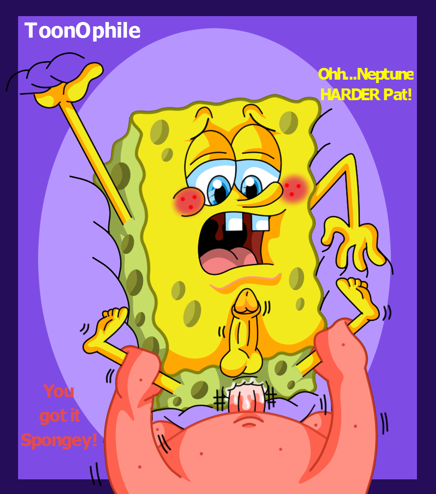 2boys anal_penetration anal_sex blanket_grab blue_eyes buckteeth cum cum_in_ass cum_inside erection from_above gay interspecies legs_held_open male male/male male_only missionary_position motion_lines mouth_open multiple_males nickelodeon nude orgasm_from_anal patrick_star sea_sponge self_upload smooth_skin spongebob_squarepants spongebob_squarepants_(character) spongebob_squarepants_(series) spread_legs starfish tagme thrusting_into_ass toonophile yaoi