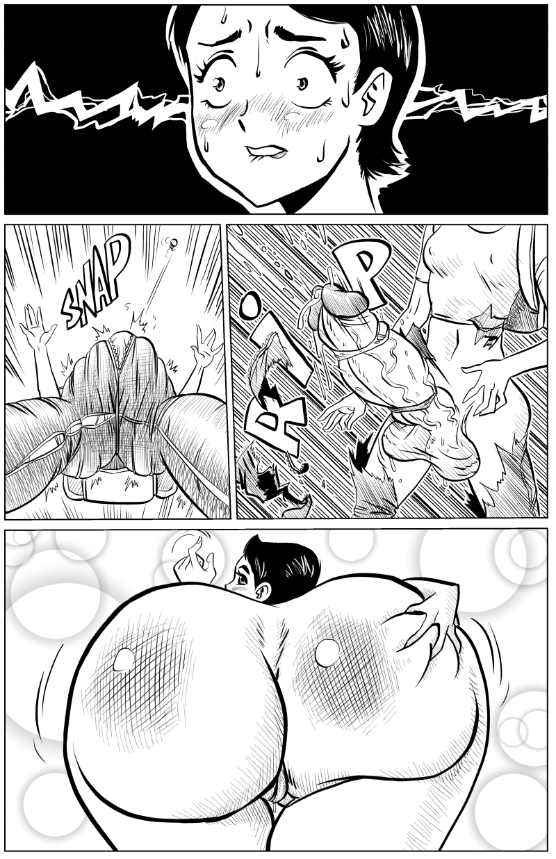 1futa, 1girls, biting lip, dickgirl, female, futa with female, futanari, imminent sex, incest, intersex, mostly nude, supersatanson, sweat, tagme