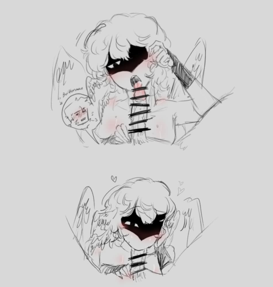 2boys, baitoey, builderman, censor bar, censored, censored penis, forsaken (roblox), gloves, penis, penis in mouth, roblox, roblox game, robloxian, shedletsky, sketch, sucking, sucking penis, tagme, telamon, wings