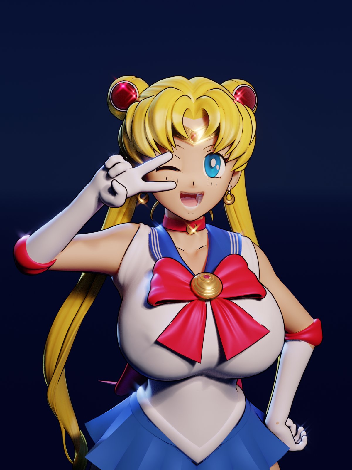 Sailor Moon (Bishoujo Senshi Sailor Moon) Rule 34 Image