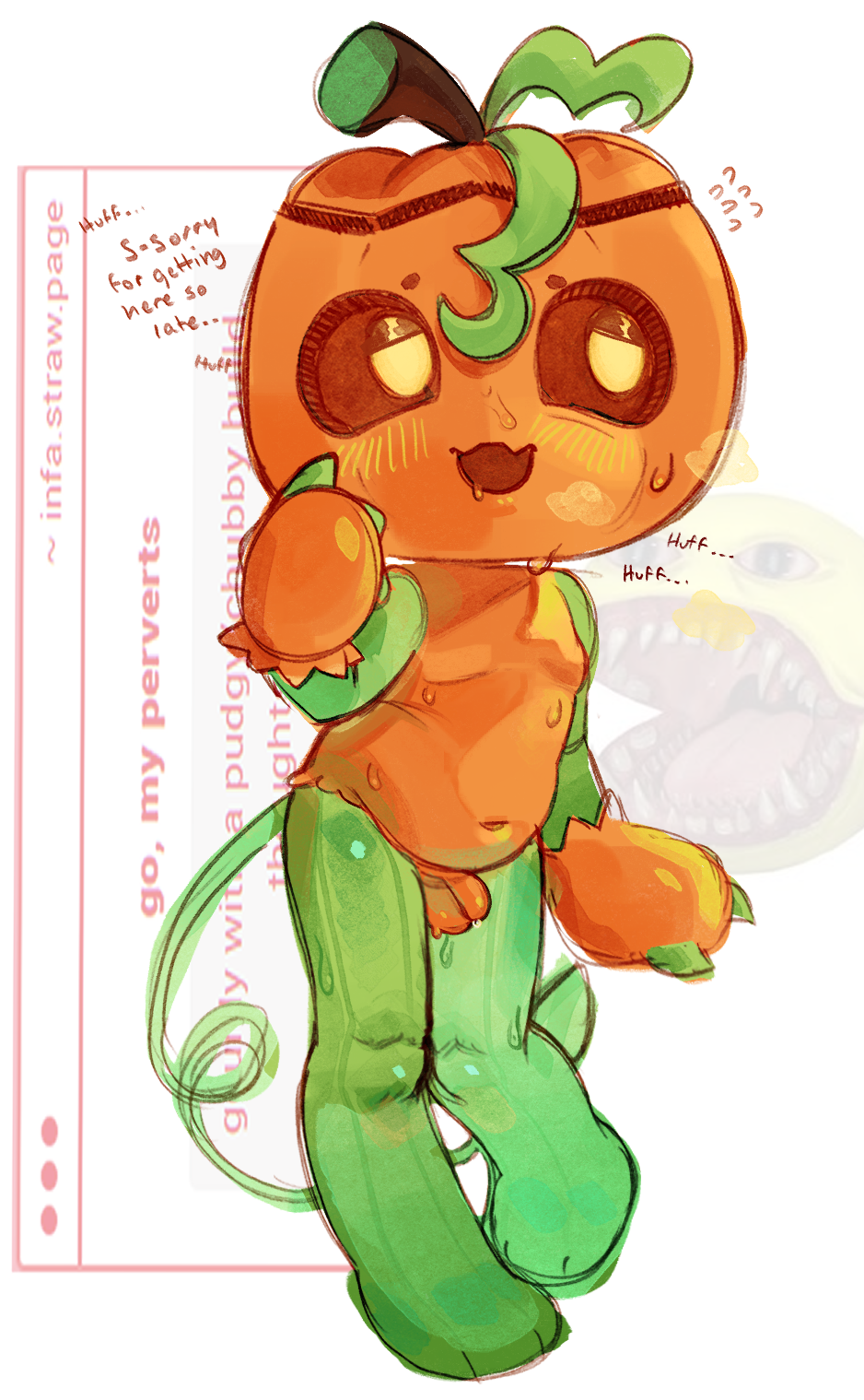 balls, chubby, cub, dandy's world, fat, gourdy (dandy's world), huff, huffing, infantilette, mascot horror, panting, penis, precum, self upload, small penis, solo, strawpage request, sweat, young, young male, younger male