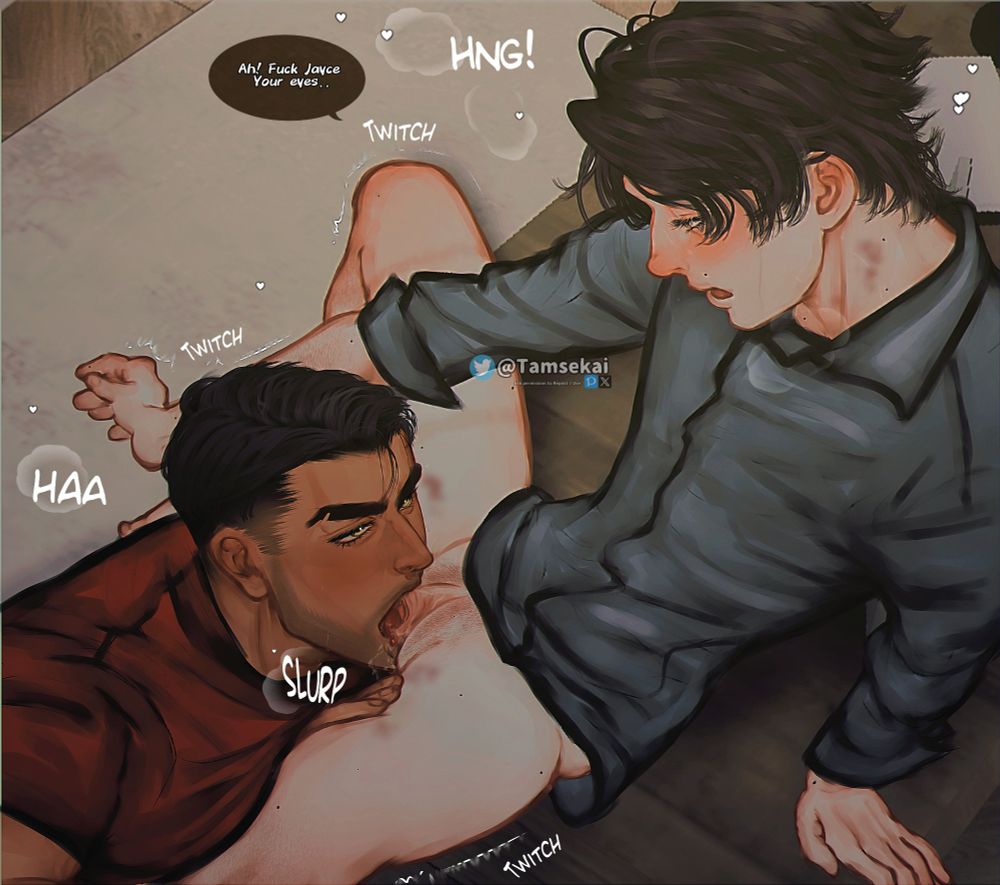2boys, arcane, arcane jayce, arcane viktor, brown hair, clitoral hood, clitoris, clothed sex, cunnilingus, cuntboy, cuntboy on male, cuntboy/male, eating pussy, eye contact, gay, gay male, gay sex, intersex, jayce, jayce talis, league of legends, licking pussy, male, moaning, moaning in pleasure, oral sex, pussy, pussy focus, trans man, transgender, transgender man, transmasc, twink, vaginal sex, wet, wet pussy, yaoi