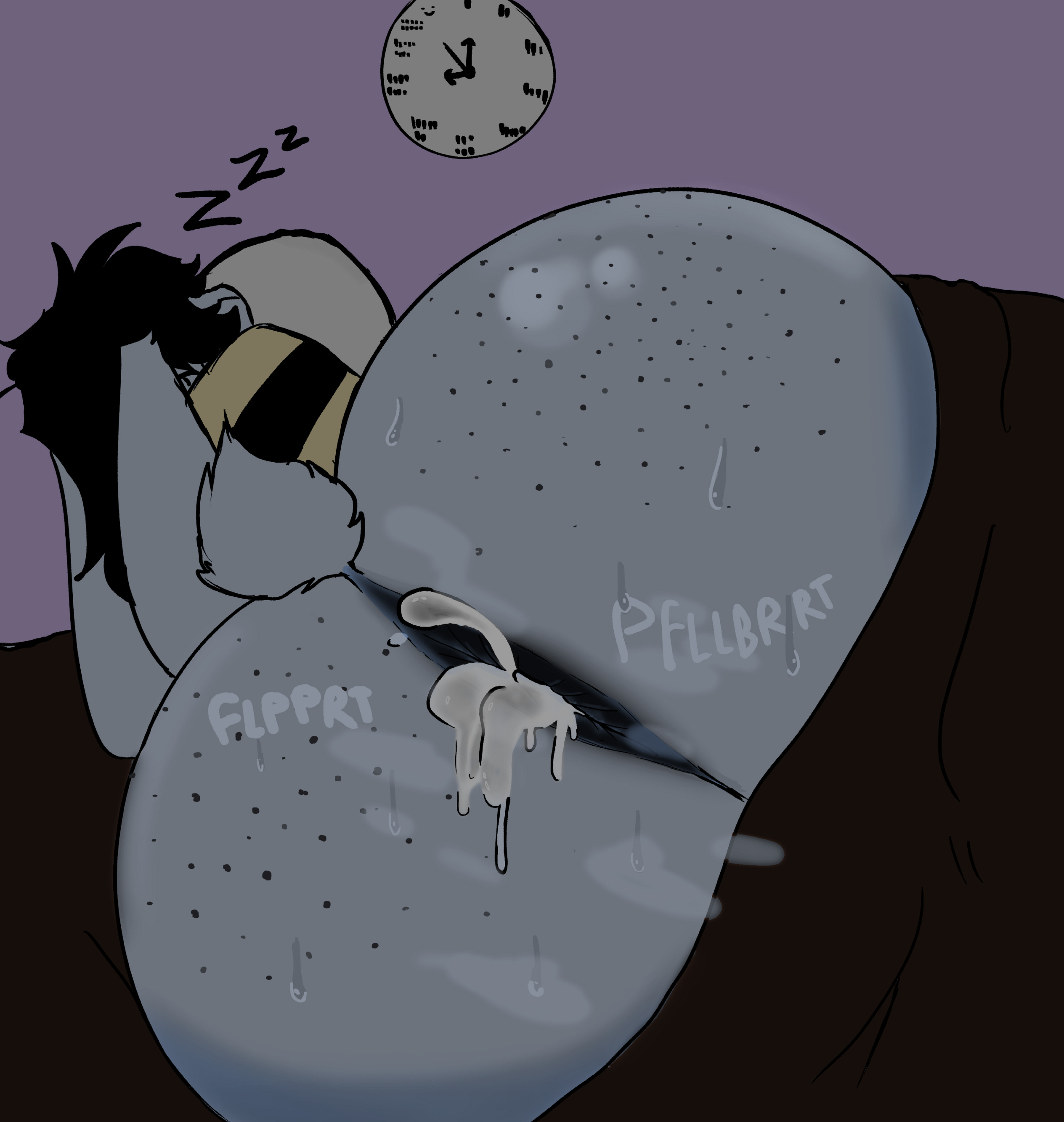 1boy, after anal, after rape, after sex, ass, ass focus, big ass, color, color edit, colored, colorshun, cum, cum drip, cum in ass, cum inside, femboy, furry, furry ears, furry male, furry only, furry tail, ghostfuckrr, huge ass, jesse (ghostfuckrr), male, male only, questionable consent, semen, semen in anus, semen on ass