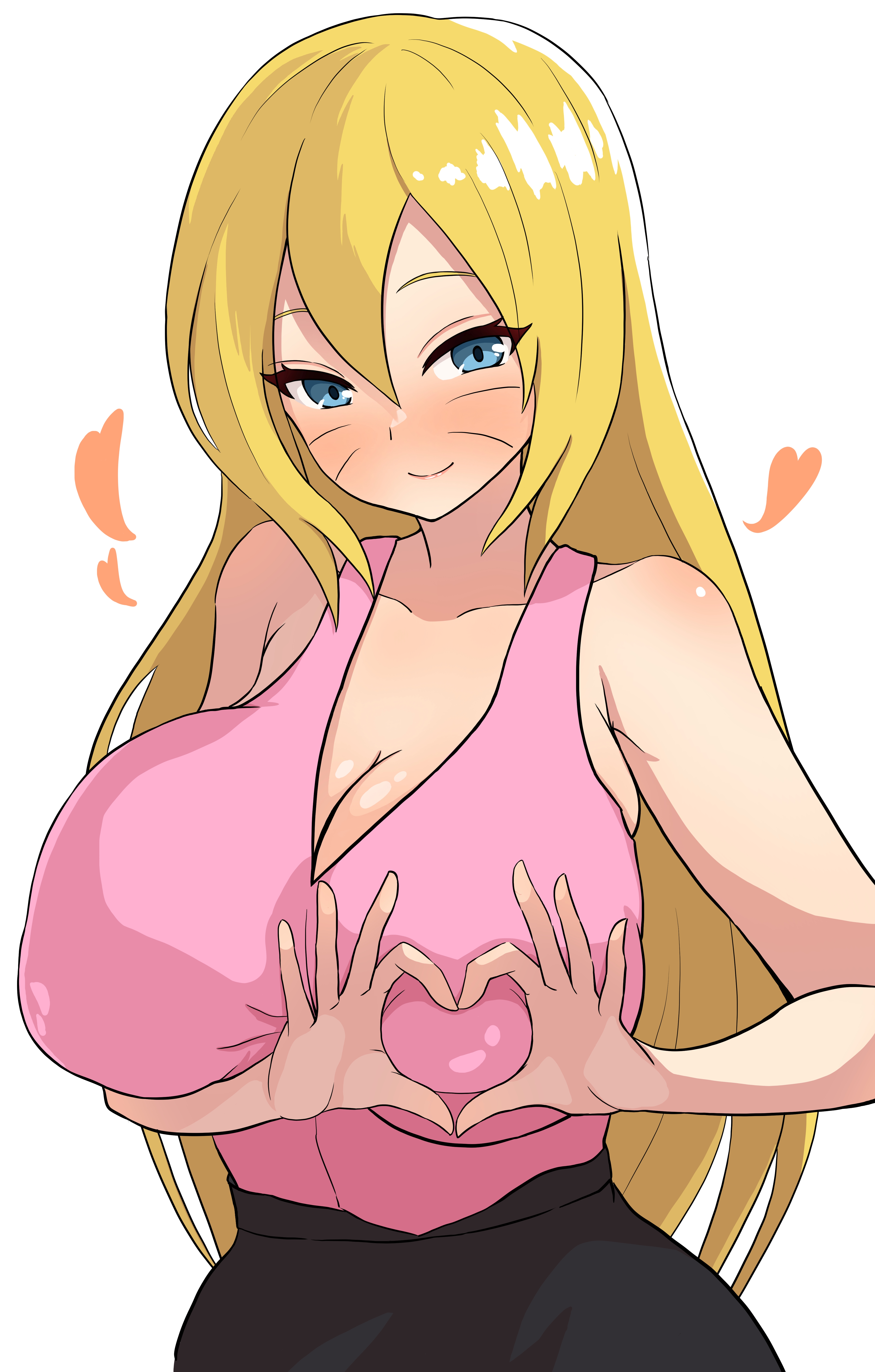 1girls, alternate version available, areolae, bare arms, bare chest, bare shoulders, bbw, big breasts, bimbo, black skirt, blonde hair, blue eyes, blush, boruko, boruto: naruto next generations, boruto: two blue vortex, bracelets, breasts, busty, canon genderswap, cleavage, clothed, clothing, dress, erect nipples, erect nipples under clothes, exposed shoulders, eyelashes, facial markings, female, female focus, female only, fully clothed, gender transformation, genderswap, genderswap (mtf), hair down, hand on breast, heart, heart hands, heart symbol, hearts around head, hi res, high resolution, highres, hips, huge areolae, huge breasts, indoors, large areolae, large breasts, lips, lipstick, long hair, looking at viewer, love heart, makeup, naruto, naruto (series), nipple bulge, no bra, no bra under clothes, nose blush, off shoulder, oppai, pencil skirt, pink lips, pink lipstick, pinup, plain background, pose, posing, presenting breasts, revealing clothes, rule 63, sexy no jutsu, shonen jump, shounen jump, shueisha, sideboob, simple background, skirt, sleeveless, sleeveless shirt, smile, smiling, smiling at viewer, solo, solo female, solo focus, standing, tight skirt, transformation, uzumaki boruto, very high resolution, voluptuous, voluptuous female, watermark, weekly shonen jump, weekly shounen jump, whisker markings, whiskers, white background, wide hips, yellow hair, yoshikirino