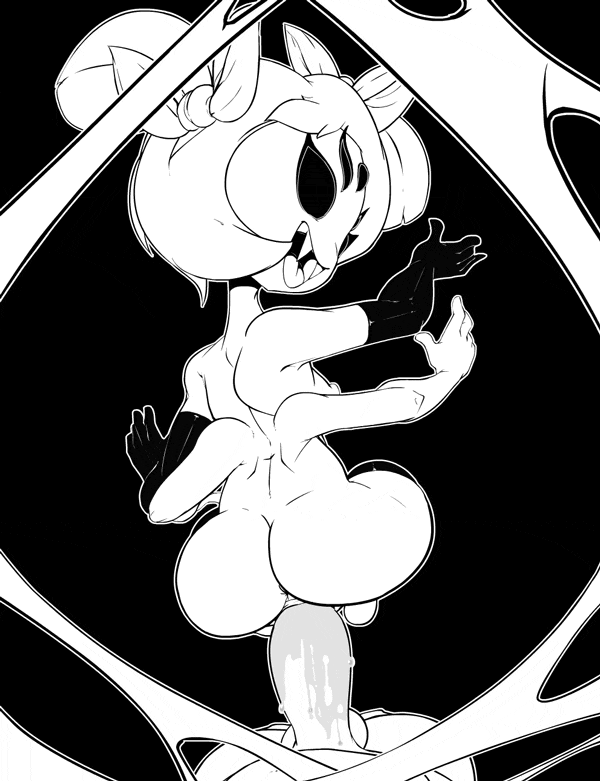4 arms, animated, anthro, arachnid, ass, elbow gloves, fangs, female, gloves, male, monochrome, muffet, multi arm, multi limb, penis, pov, pussy, sex, smile, spider, straight, theboogie, thighhighs, tied hair, twintails, undertale, undertale (series)