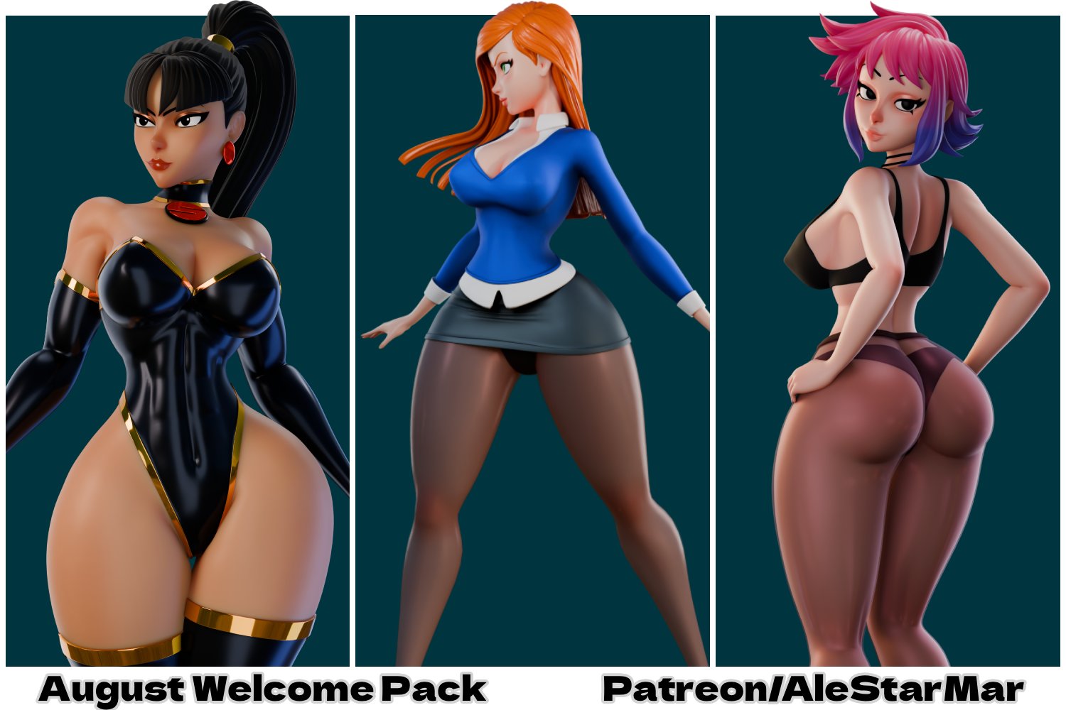 3d, 3girls, alestarmar, ass, ben 10, ben 10 alien force, big ass, big breasts, big thighs, breasts, bust, busty, cartoon network, chest, curvaceous, curvy, curvy figure, dc, dc comics, dcuaom, digital media (artwork), female, gwen tennyson, gwen tennyson (alien force), hips, hourglass figure, huge ass, huge breasts, human, justice league: crisis on two earths, large ass, large breasts, legs, light skin, light-skinned female, lips, mary batson, mary batson (alt), mature, mature female, ramona flowers, scott pilgrim, scott pilgrim takes off, slim waist, supervillain, supervillainess, superwoman, superwoman (mary batson), thick, thick hips, thick legs, thick thighs, thighs, villain, villainess, voluptuous, voluptuous female, waist, wide hips, wide thighs