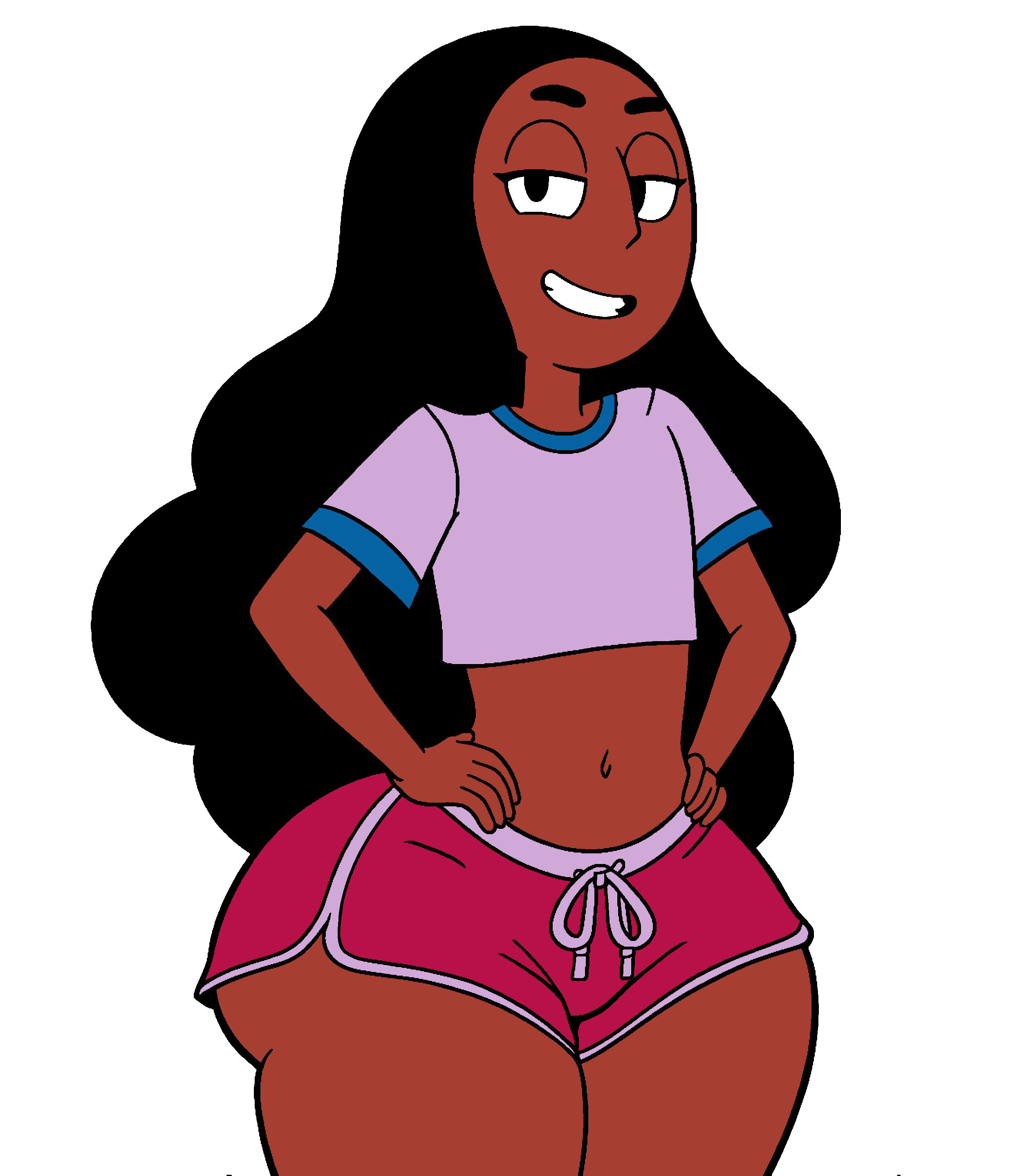 blackmorty_(artist) connie_maheswaran curvy dark-skinned_female indian_female steven_universe tagme