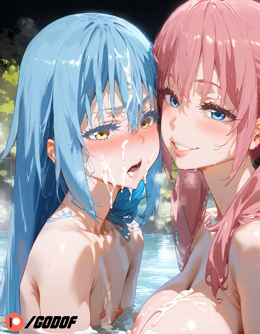 1femboy 1futa after_sex ai_generated anal big_breasts big_penis femboy futa_is_bigger futa_on_male futanari godof milim_nava millim patreon rimuru_tempest sissy small_breasts small_penis tensei_shitara_slime_datta_ken trap