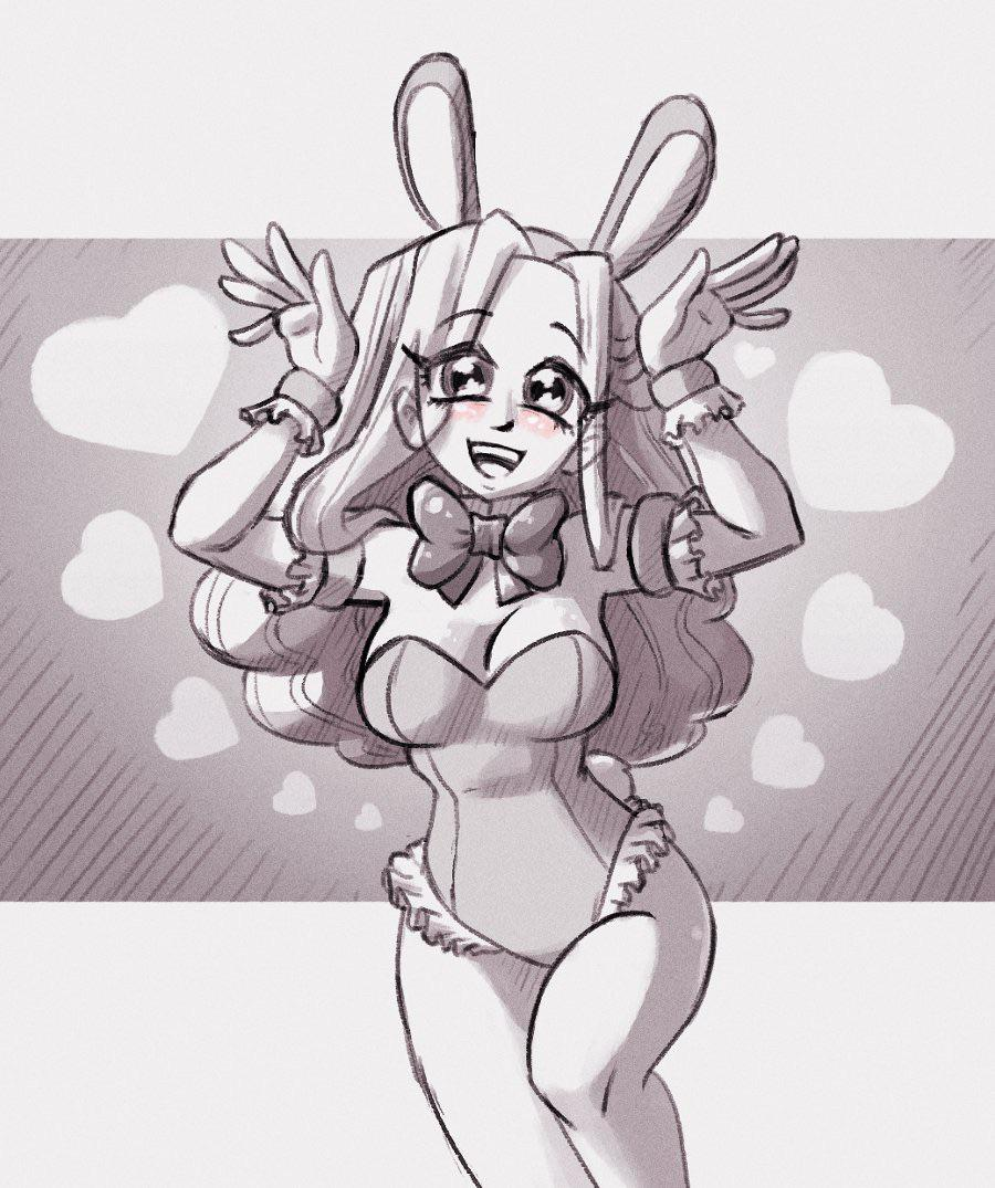 bunny_ears bunnysuit princess_(slay_the_princess) slay_the_princess the_damsel_(slay_the_princess) wwwjam