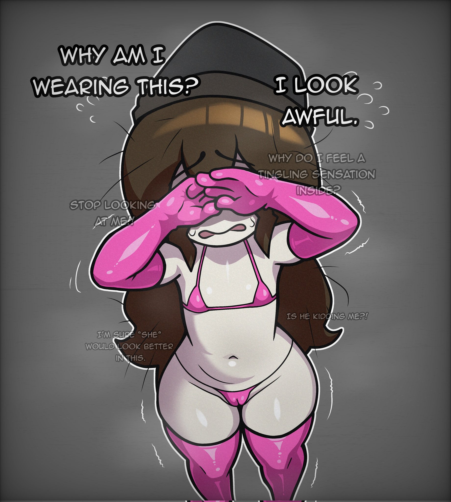 friday night funkin, friday night funkin mod, insecure, kiwines12, long gloves, long hair, messy hair, neet girl, neetblue, pale skin, petite, puffy pussy, skyblue, skyverse, thick thighs