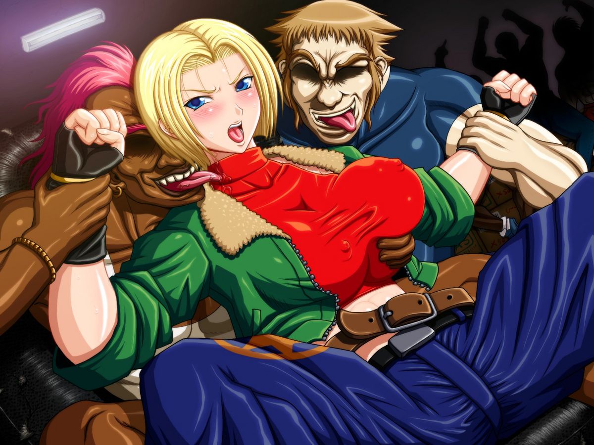 big_breasts blue_mary breast_grab breasts breasts_grab defeated duck_king king_of_fighters large_breasts rape snk studio_mcr ugly_man