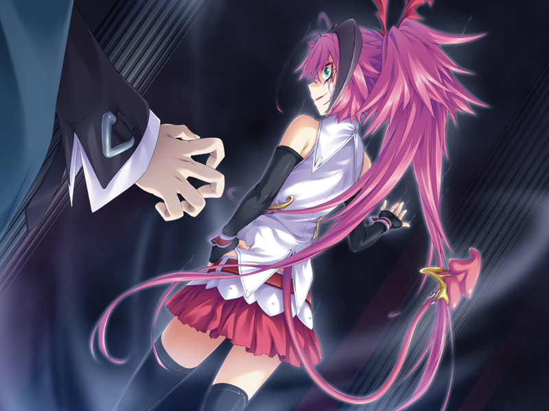 1boy female game_cg male maou_no_musume_wa_chou_namaiki_!! relic succubus