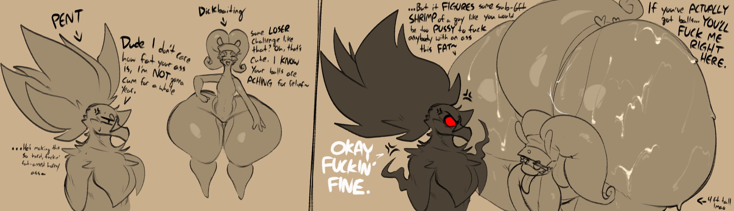big ass, bubble butt, character request, furry, goodra, huge ass, hyper ass, male, male only, pokemon, pokemon (species), tagme, thick thighs, torabird, wide hips, xytora