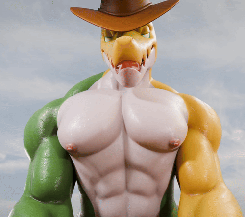 animated, babymoonart, bara, gay, gay sex, glitch productions, gummigoo (the amazing digital circus), gummigoo (valorlynz), gummy creature, male, male only, muscles, pecs, the amazing digital circus, valorlynz, valorlynz (modeler), yaoi