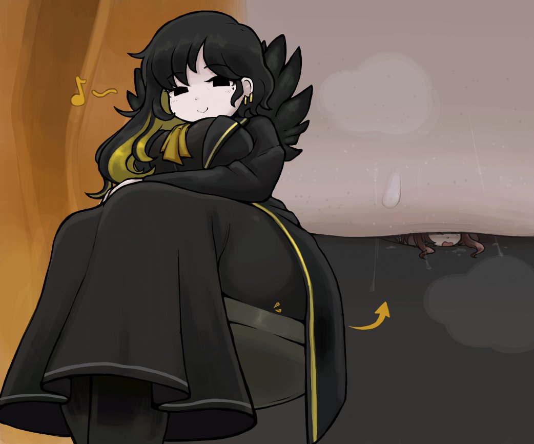 binah, buttcrush, cunlel, giantess, library of ruina, lobotomy corporation, project moon