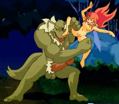 69, animated, canid humanoid, cunnilingus, eluku, fairy fighting, female, game cg, humanoid genitalia, humanoid penis, humanoid pussy, male, male werewolf, male/female, oral, orgasm, penis, pussy, rape, reverse forced oral, teratophilia, upside-down, werewolf