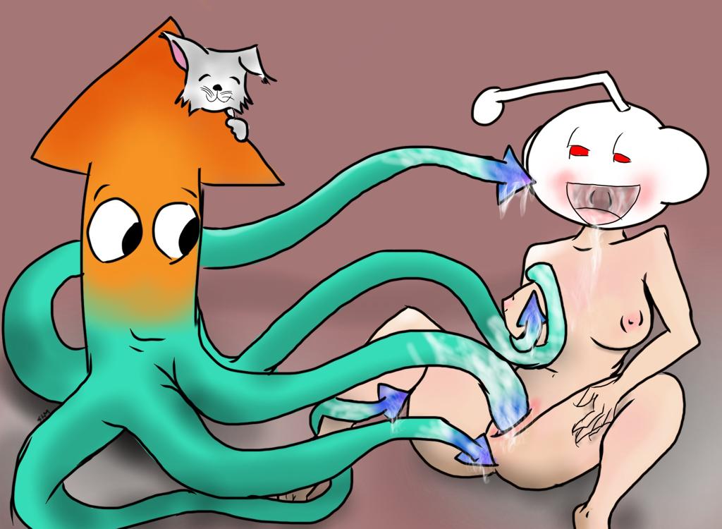 breasts mascot nipples octopus penetration reddit site-tan snoo snoo-tan