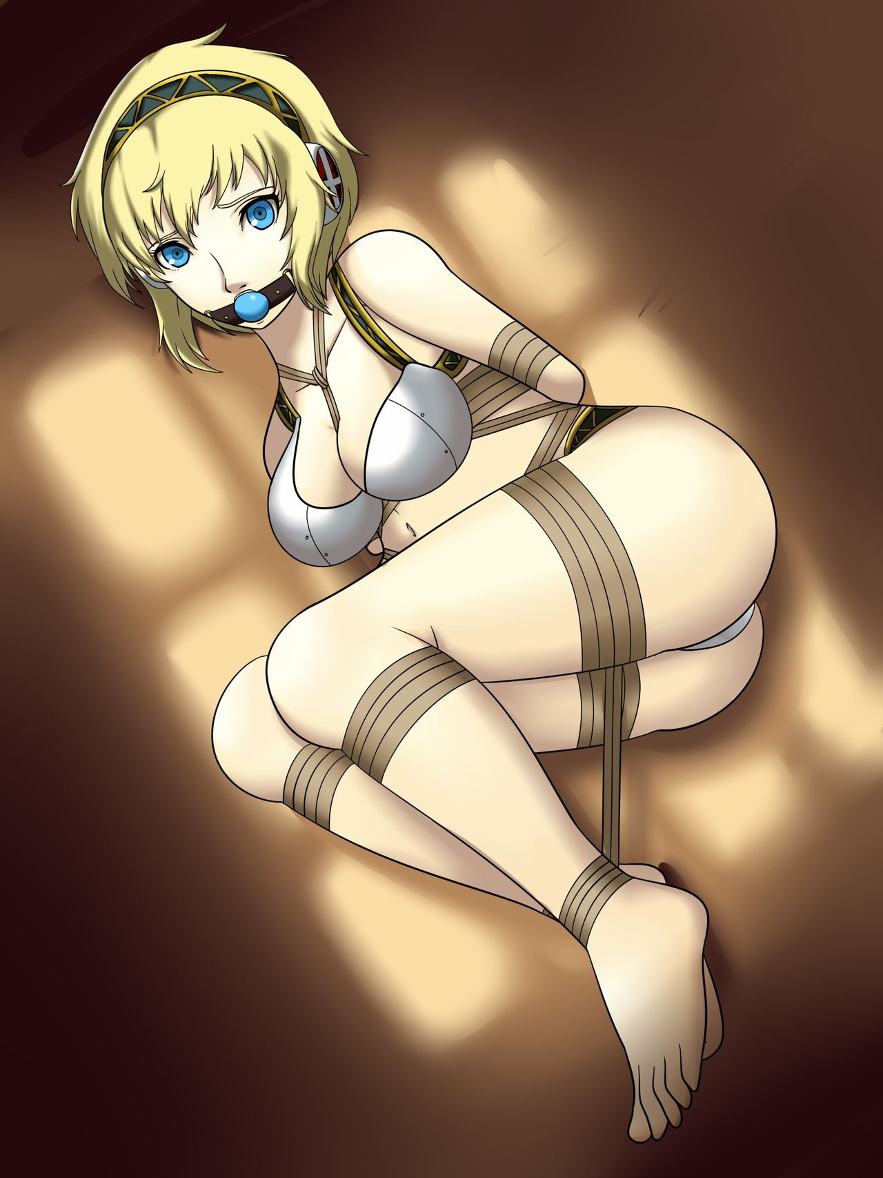 aegis_(persona) aigis_(persona) bondage bound dankestofdans female persona persona_3