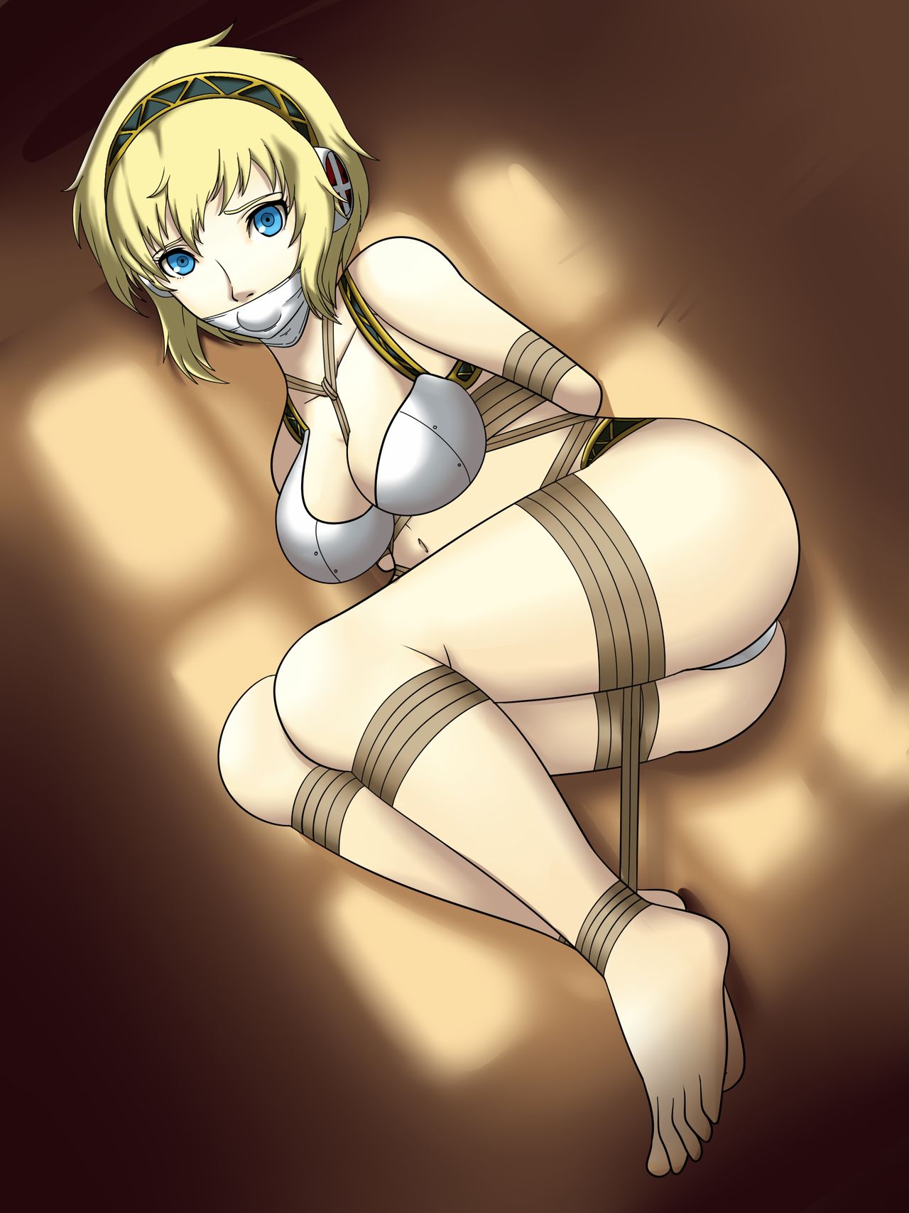 aegis_(persona) aigis_(persona) bondage bound dankestofdans female persona persona_3