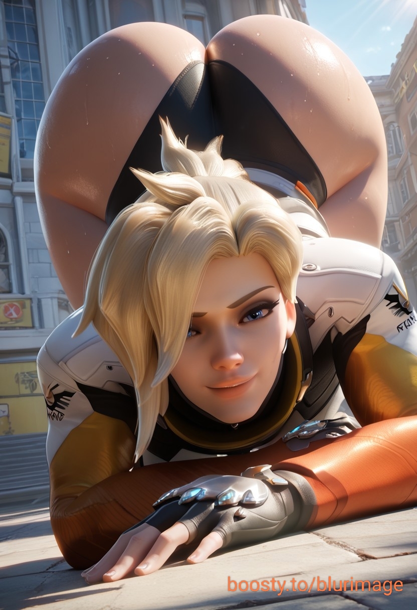 ai_generated angel angela_ziegler ass big_ass naked naked_female overwatch overwatch_2