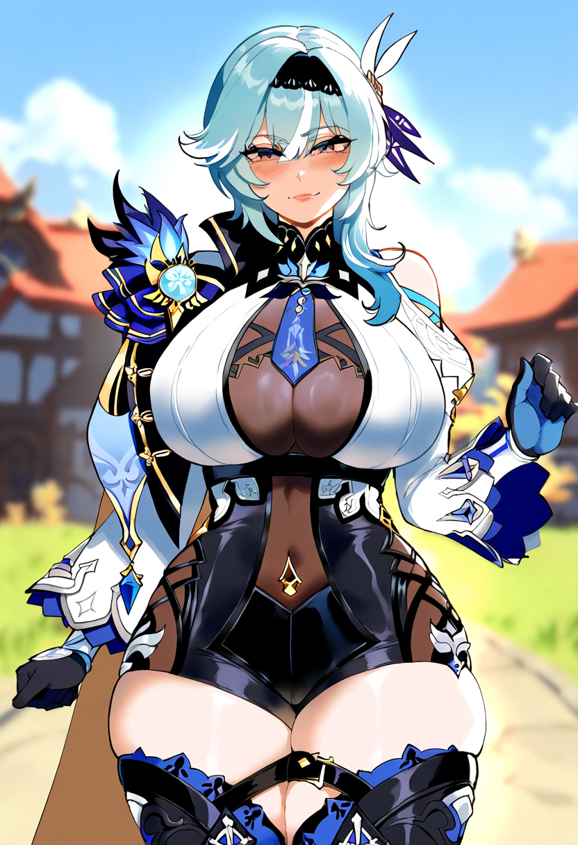 ai_generated ass ass_focus big_ass big_breasts big_butt big_thighs dijiai eula_(genshin_impact) focus from_front_position front_view genshin_impact hourglass_figure looking_at_viewer nsfw round_ass round_butt thick thick_ass thick_butt thick_legs thick_thighs thighs wide_hips