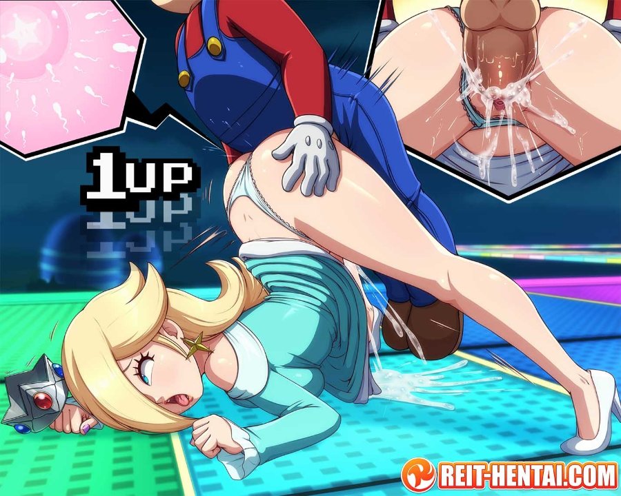 1boy, 1girls, 2021, ahe gao, ass, balls, blonde hair, blue eyes, boy on top, breeding, clothes, clothes lift, crown, cum, cum in pussy, cum inside, cum leaking, cum overflow, dominant male, dress, dress lift, earrings, female, female penetrated, fertilization, hair over one eye, hairless balls, hairless pussy, high heels, huge ass, impregnation, long hair, male, man on top, mario, mario (series), mario kart, multiple images, nail polish, night, nintendo, open mouth, ovum, panties, panties aside, penis, pleasure face, pleasured, princess rosalina, purple nails, pussy, rainbow road, reit, sex, shiny skin, spread legs, star earrings, straight, top-down bottom-up, uncensored, underwear, unseen male face, vaginal penetration, watermark, white panties, white underwear