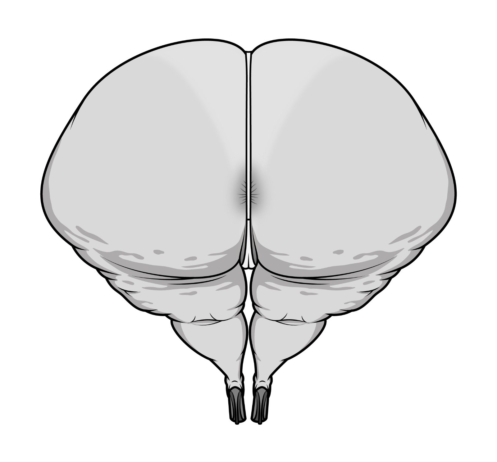 anus, aunt fanny, bbw, bent over, cellulite, dreamworks, female, high heels, huge ass, human, jerichokain94, mature female, robots (film), thong