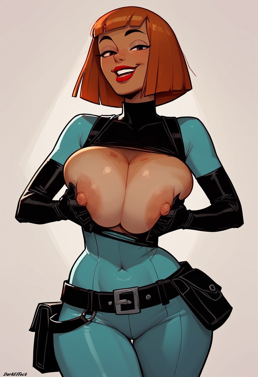 1girls, ai generated, breasts, danny phantom, darkeffect, female, female focus, female only, front view, holding breast, holding breasts, large breasts, looking at viewer, madeline fenton, milf, mother, partially clothed, presenting, simple background, solo, solo female, solo focus, thigh gap, white background