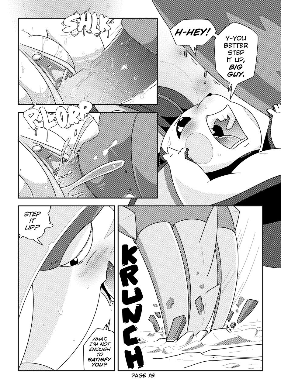 clitoris comic dialogue emolga excadrill female hi_res interspecies lying male male_on_top mammal mouse nintendo on_back on_top onomatopoeia penetration penis pokemon precum pussy pussy_juice rodent sex sound_effects straight sweat tom_smith vaginal_penetration video_games