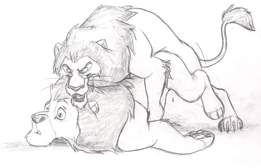 2boys all_fours ass_up chris_mckinley disney duo feline feral feral_on_feral from_behind furry furry_only gay incest lion lying male male_only mammal monochrome mufasa no_humans on_front pencil_(artwork) scar_(the_lion_king) sex simple_background sketch the_lion_king traditional_media_(artwork) white_background yaoi