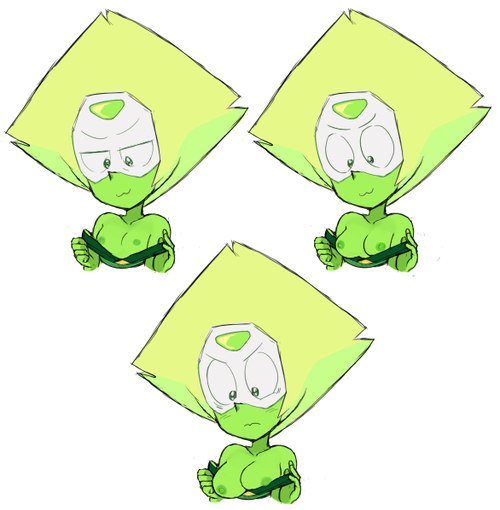 1girls, breast expansion, breast growth, breast growth (enlargement), breasts, female, female only, gem (species), nipples, peridot (steven universe), steven universe