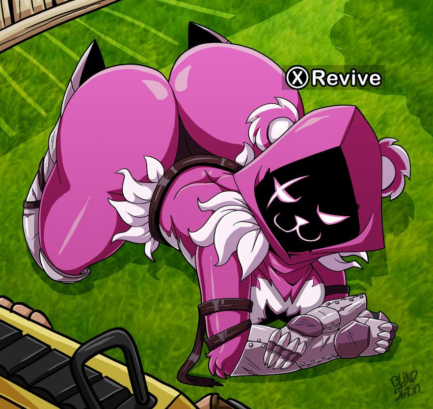 anthro, big breasts, big butt, blindstash, breasts, female, female only, fortnite, furry, huge ass, raven team leader, tagme, video games, yiff