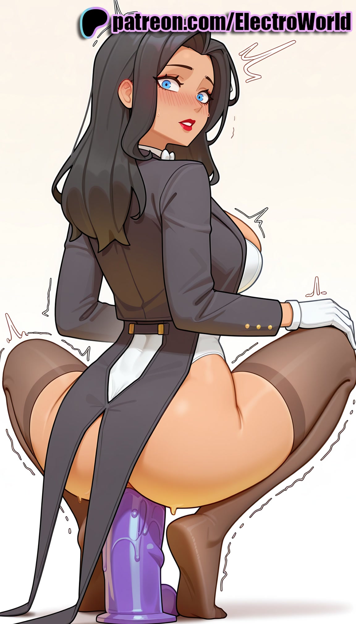 1girls, 2025, ai generated, artist name, biting, biting lip, black hair, black hair female, blue eyes, blue eyes female, blush, breasts, brown legwear, bust, chest, clothed masturbation, curvaceous, curvaceous body, curves, curvy, curvy body, curvy female, curvy figure, dc, dc comics, dildo, electroworld, female, gradient, gradient background, heroine, hi res, high heels, high quality, high resolution, highres, hourglass figure, long hair, looking at viewer, male, masturbation, motion lines, nose blush, patreon, patreon username, penis, pussy, pussy juice, sex toy, solo, squatting, stable diffusion, superhero, superheroine, thighhighs, tiptoes, trembling, twitching, twitching penis, vibrator, voluptuous, voluptuous female, watermark, zatanna, zatanna zatara