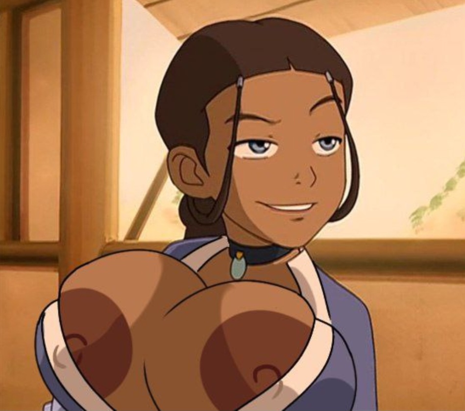 1girls avatar_legends avatar_the_last_airbender big_breasts female huge_breasts katara useless_clothing water_tribe