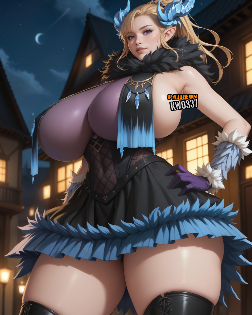 1girls ai_generated big_breasts bimbo blonde_hair dat_ass dumptruck_ass female_only hourglass_figure huge_breasts kw0337 pointy_ears ragnarok_sinmara solo solo_female tagme thick_thighs venus_body voluptuous voluptuous_female white_female wide_hips