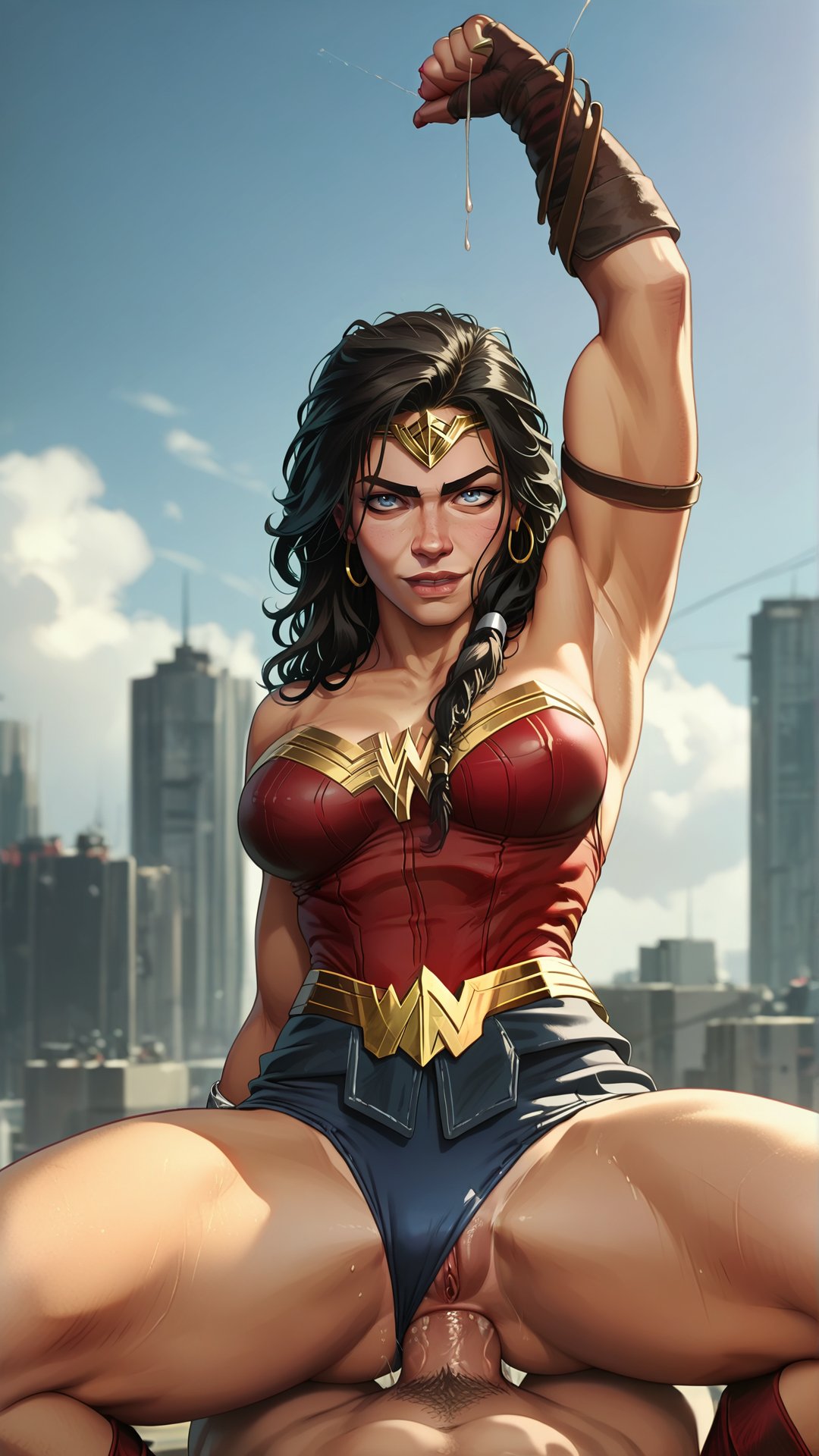 1girls ai_generated amazon anal big_breasts breasts bust busty chest curvaceous curvy curvy_figure dc dc_comics demigod demigoddess diana_prince digital_media_(artwork) female hero heroine hips hourglass_figure huge_breasts justice_league large_breasts light-skinned_female light_skin mature mature_female rambo60 slim_waist superhero superheroine themysciran thick thick_legs thick_thighs thighs top_heavy voluptuous waist wide_hips wonder_woman wonder_woman_(series)