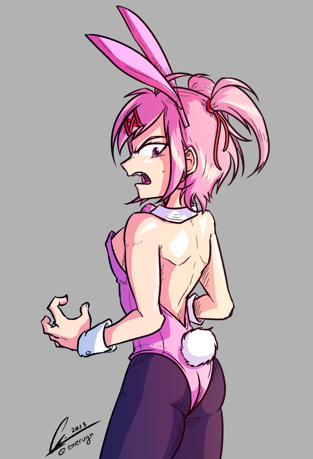 Natsuki (Doki Doki Literature Club) Rule 34 Image