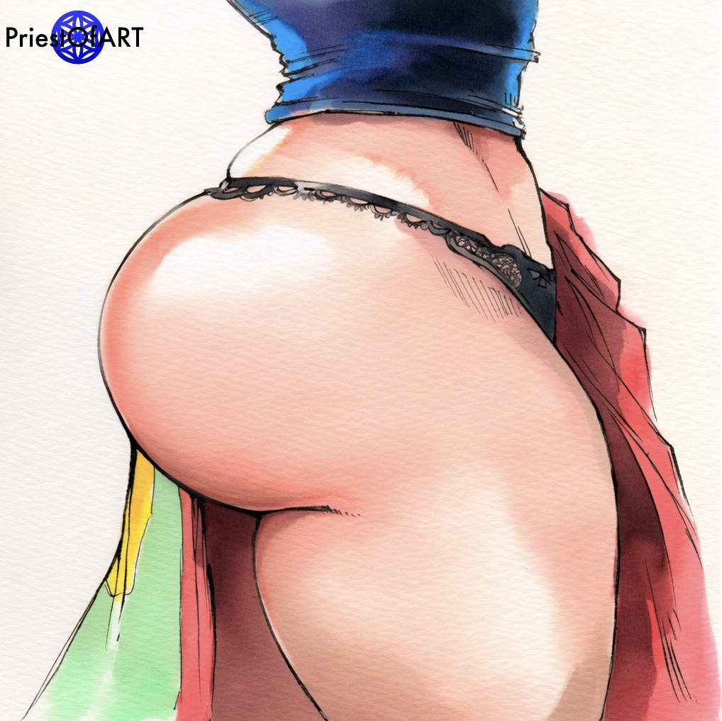 1girls, ai generated, ass, big ass, black panties, curvy, curvy thighs, female, female only, from side, huge ass, lingerie panties, lower body, nico robin, one piece, panties, priestofart, sarong, simple background, skirt, solo, solo female, thick thighs, white background