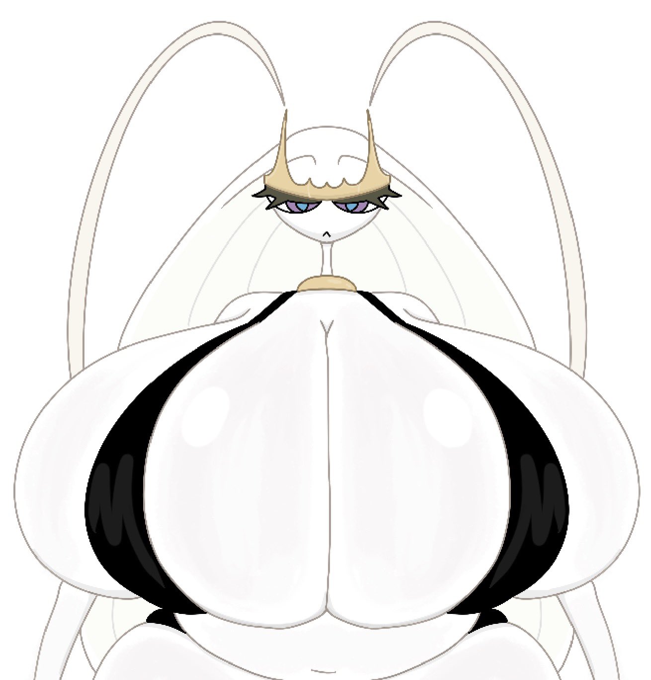 anthro, big breasts, breasts bigger than head, feral, nintendo, pheromosa, pokemon, theslashfive